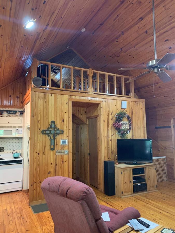 Lake Whitney Log Cabin Lakewood Harbor Exteriör bild
