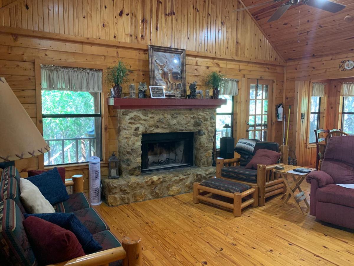 Lake Whitney Log Cabin Lakewood Harbor Exteriör bild