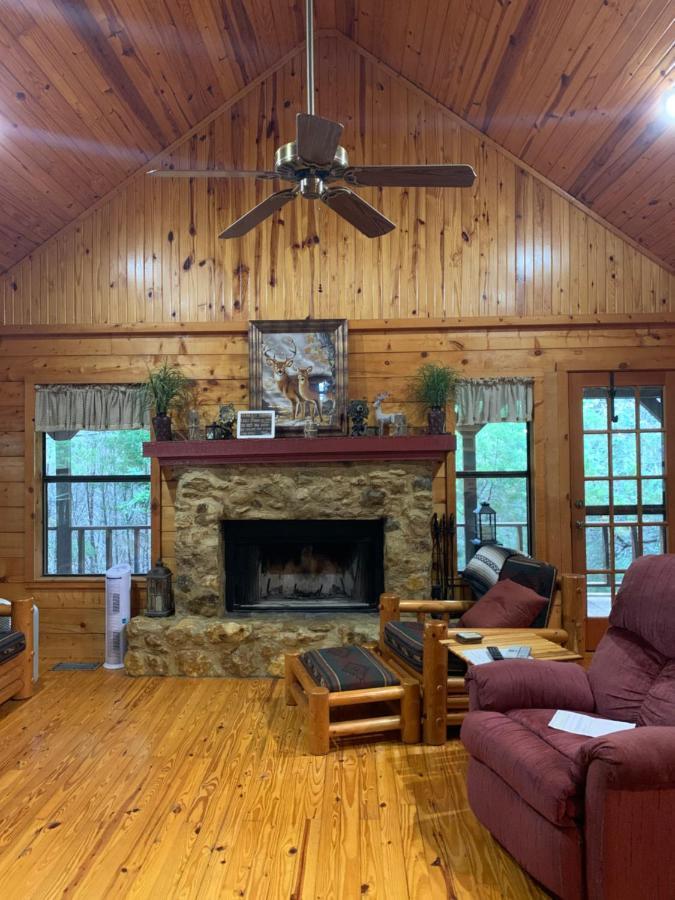 Lake Whitney Log Cabin Lakewood Harbor Exteriör bild
