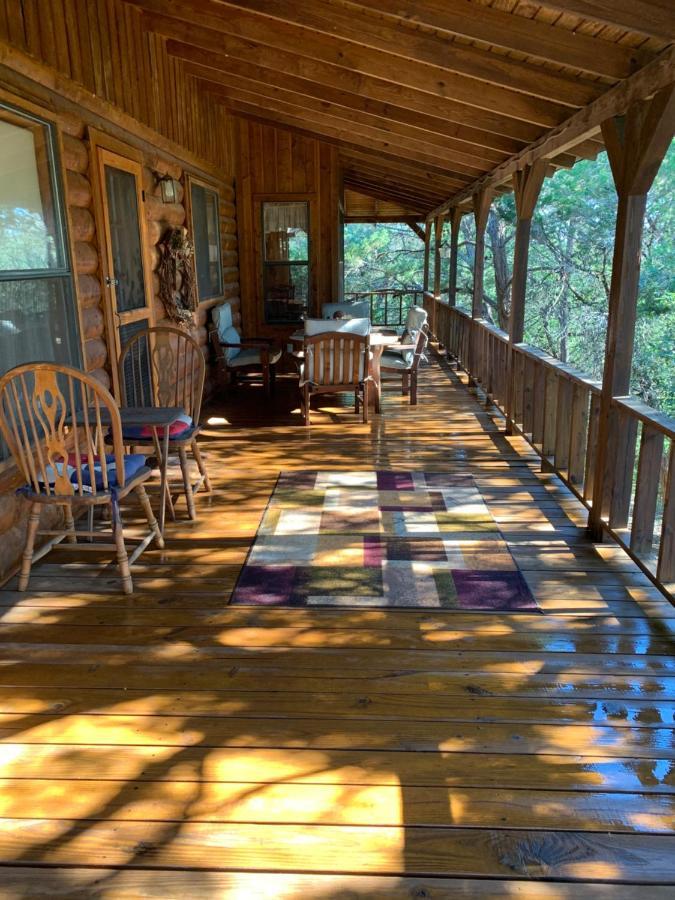 Lake Whitney Log Cabin Lakewood Harbor Exteriör bild