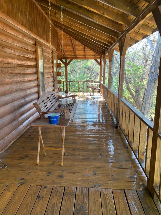 Lake Whitney Log Cabin Lakewood Harbor Exteriör bild