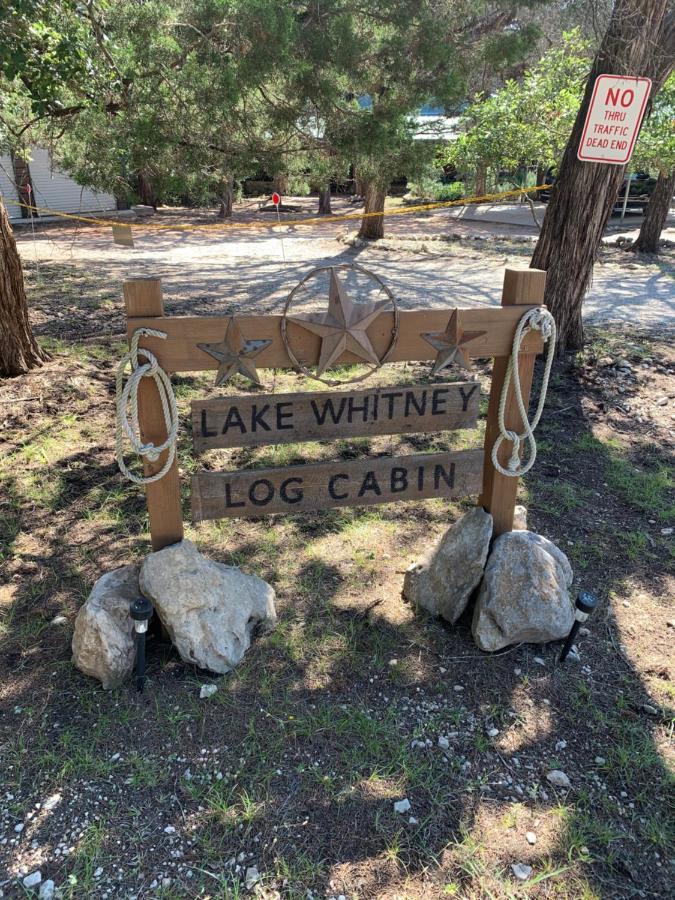 Lake Whitney Log Cabin Lakewood Harbor Exteriör bild