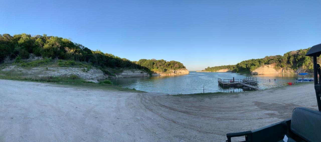 Lake Whitney Log Cabin Lakewood Harbor Exteriör bild