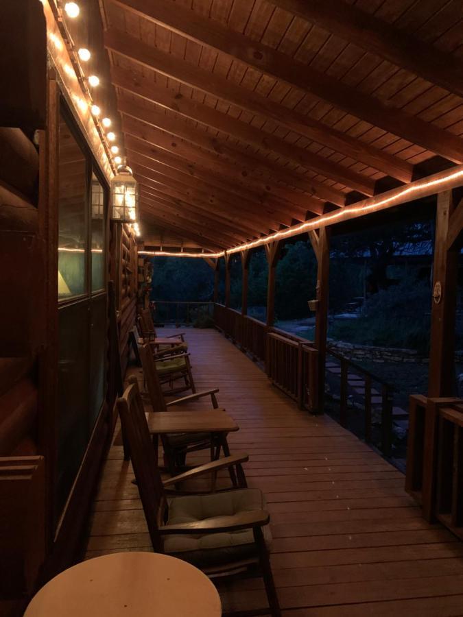 Lake Whitney Log Cabin Lakewood Harbor Exteriör bild